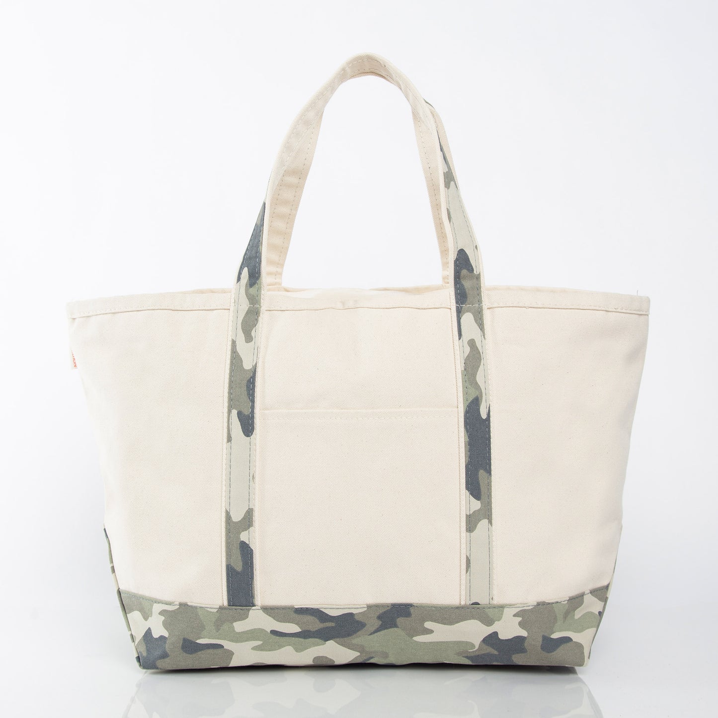 Custom Embroidered, Personalized, Monogrammed MEDIUM Canvas Boat Tote