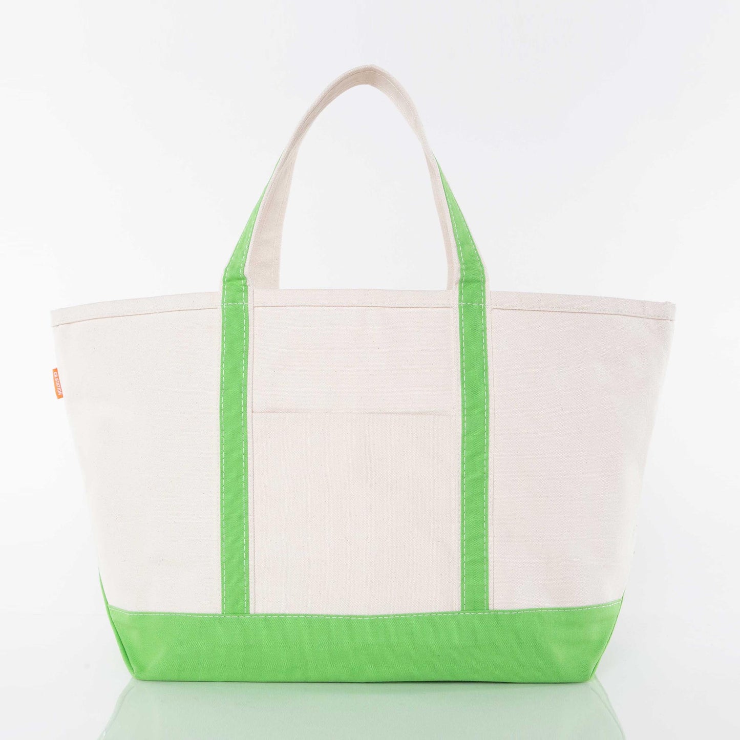 Custom Embroidered, Personalized, Monogrammed LARGE Canvas Boat Tote