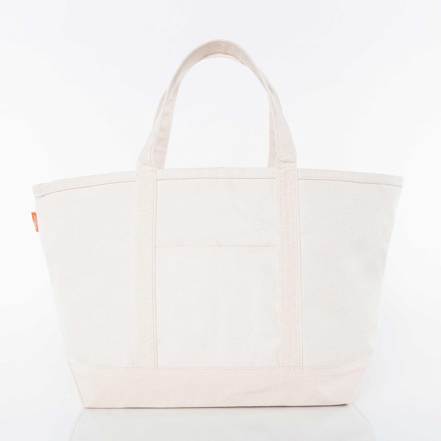 Custom Embroidered, Personalized, Monogrammed LARGE Canvas Boat Tote