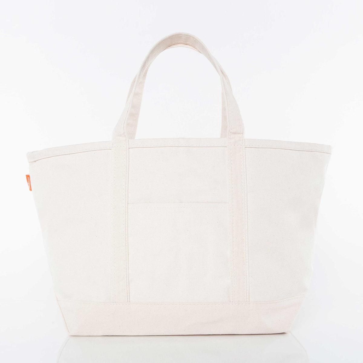 Custom Embroidered, Personalized, Monogrammed MEDIUM Canvas Boat Tote