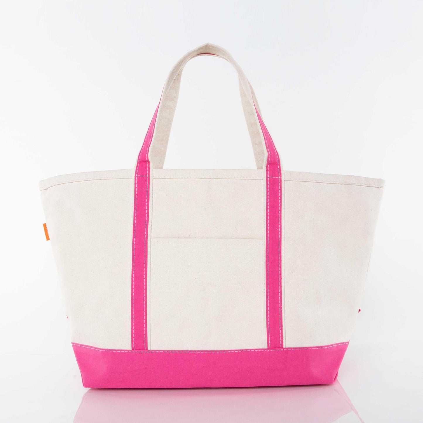Custom Embroidered, Personalized, Monogrammed LARGE Canvas Boat Tote