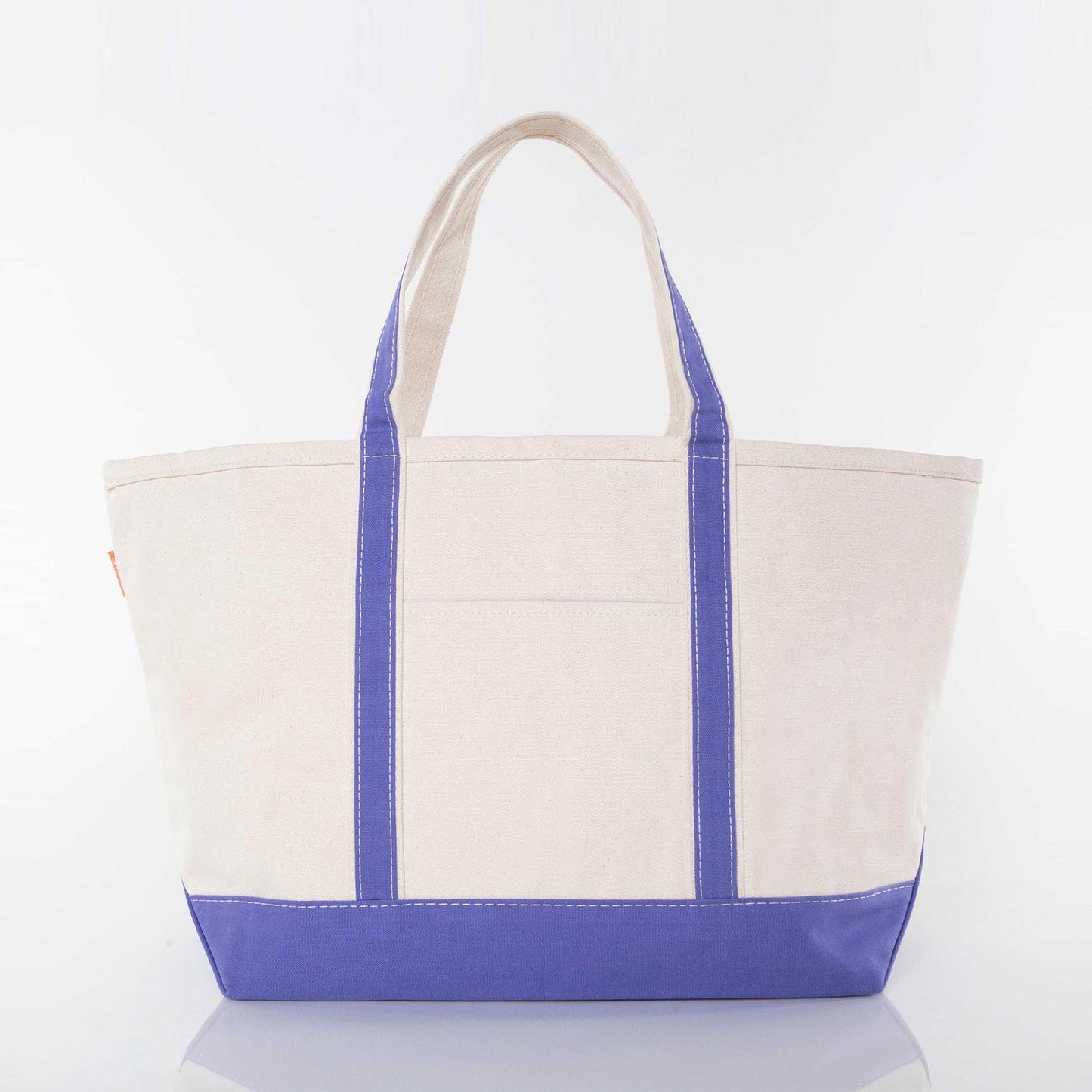 Custom Embroidered, Personalized, Monogrammed LARGE Canvas Boat Tote