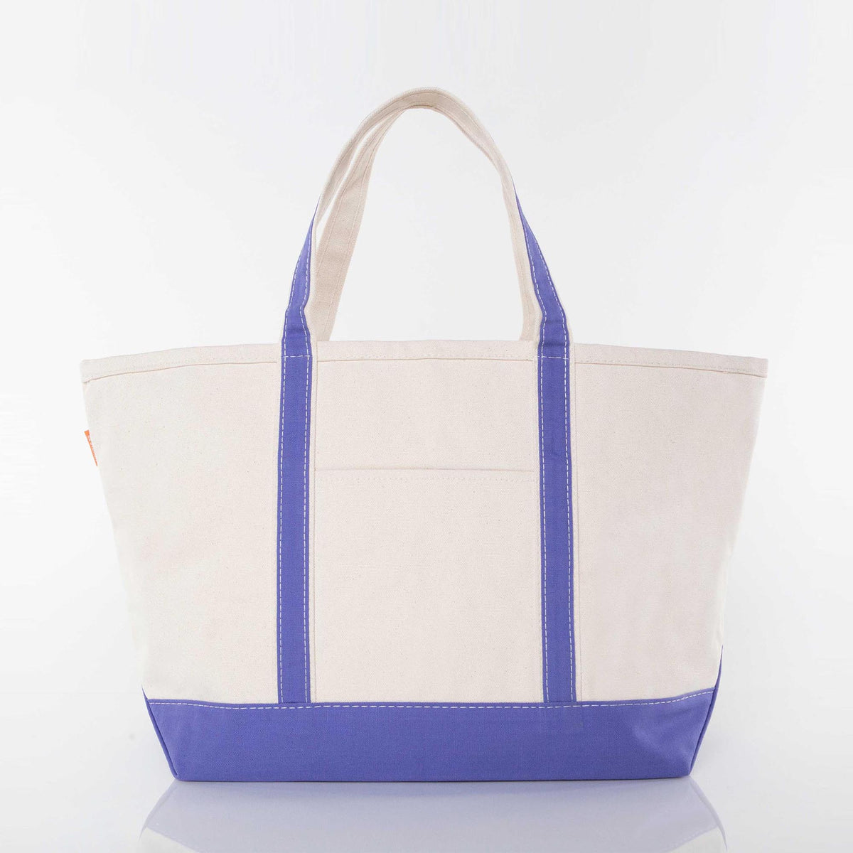 Custom Embroidered, Personalized, Monogrammed MEDIUM Canvas Boat Tote