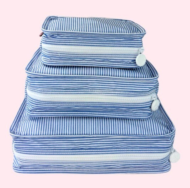 Custom Embroidered, Monogrammed, Personalized Stacking Set Bags