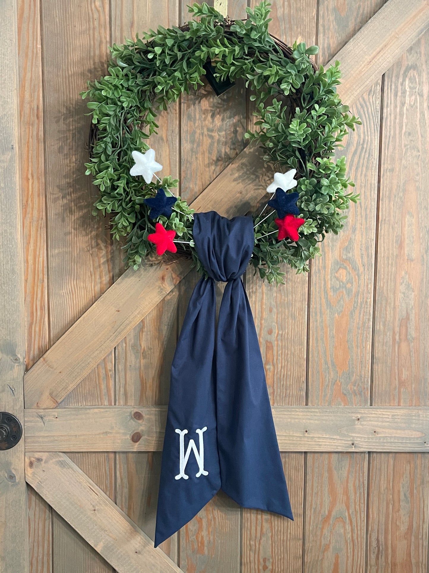 Custom Embroidered, Personalized, Monogrammed Seersucker, Gingham, or Solid SINGLE Sash