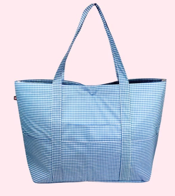 Custom Embroidered, Personalized, Monogrammed Wipeable Tote Bag