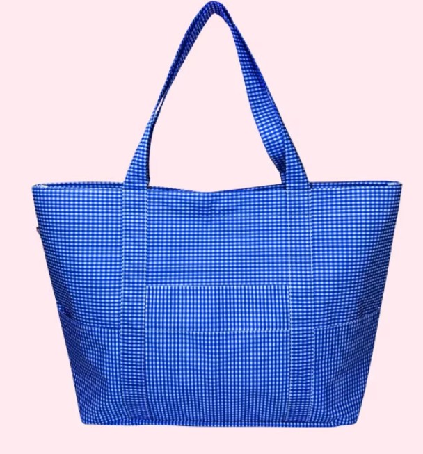 Custom Embroidered, Personalized, Monogrammed Wipeable Tote Bag