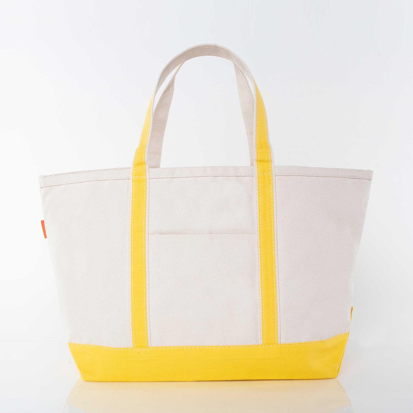 Custom Embroidered, Personalized, Monogrammed MEDIUM Canvas Boat Tote