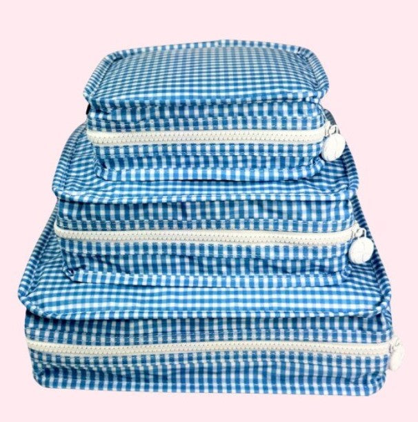 Custom Embroidered, Monogrammed, Personalized Stacking Set Bags