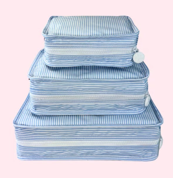 Custom Embroidered, Monogrammed, Personalized Stacking Set Bags