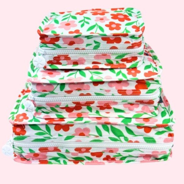 Custom Embroidered, Monogrammed, Personalized Stacking Set Bags