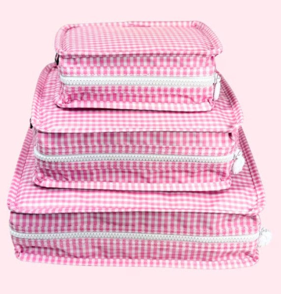 Custom Embroidered, Monogrammed, Personalized Stacking Set Bags