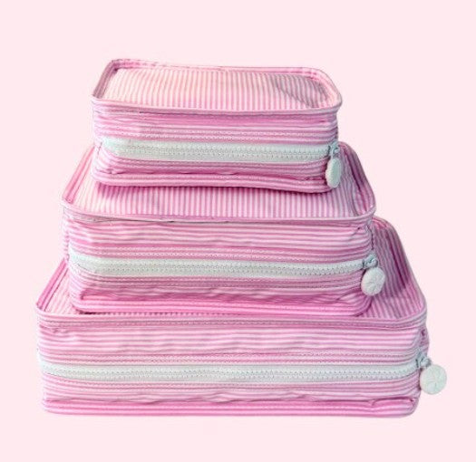 Custom Embroidered, Monogrammed, Personalized Stacking Set Bags