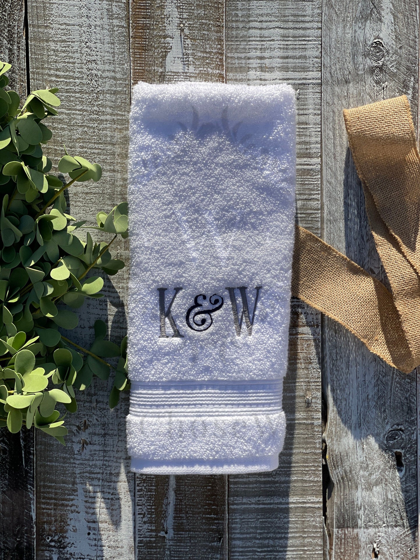 Mr. and Mrs., Custom Bath Towel, Personalized Wedding Gift, Housewarming Gift, Custom Monogrammed Towel